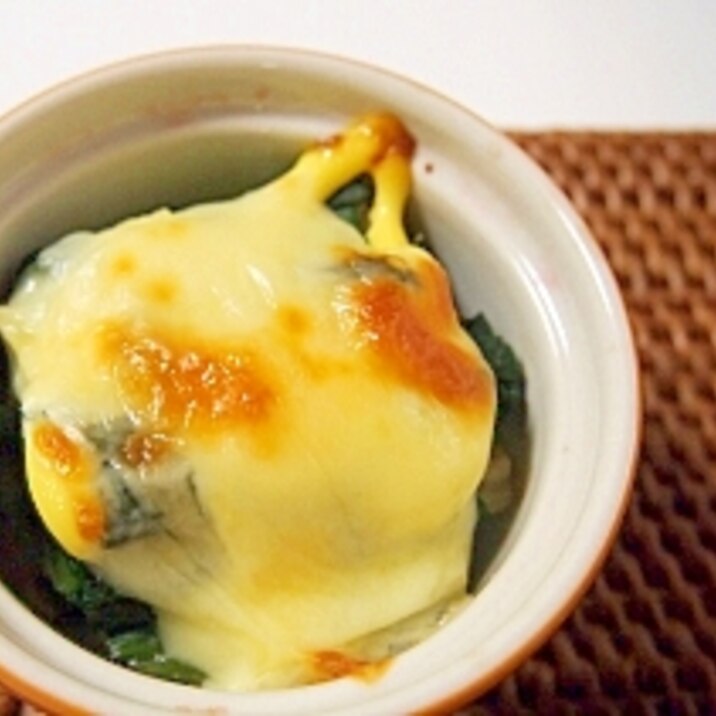 ほうれん草のチーズ焼き レシピ 作り方 By りちゅ0903 楽天レシピ